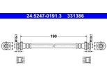 Ate 24.5247-0191.3 - Tubo Freno Oe 46210 JG011 Per Rogue, X-Trail (T31)