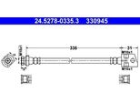 Ate 24.5278-0335.3 - Tubo Freno Oe 97124880 Per Frontera B (U99)