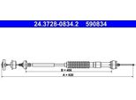 Ate 24.3728-0834.2 - Cavo Frizione Oe 2150 Y7 Per 306
