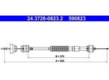 Ate 24.3728-0823.2 - Cavo Frizione Oe 2150 Y8 Per 306