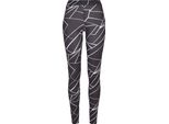 Urban Classics Leggings Donna Leggings Aop Geometrico Nero-3Xl