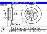 Ate 24.0111-0168.1 - Oe 42431 0F020 Disco Freno Per Verso (R2)