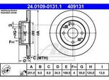 Ate 24.0109-0131.1 - Oe B530 26 251A Disco Freno Per MX-3 (Ec), MX-5 I (Na), MX-5 Ii (Nb)