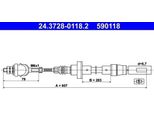 Ate 24.3728-0118.2 - Oe 861 721 335 C Supporto Per Polo (80, 86C)