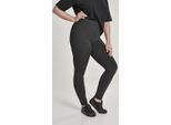 Urban Classics - Leggings A Vita Alta Da Donna Nero-M