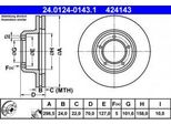 Ate 24.0124-0143.1 - Disco Freno Oe FTC902 Per Defender (L316)