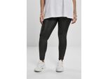 DáMské Leginy Urban Classics Leggings Da Donna In Pelle Finta Nero - M