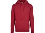 Urban Classics TB3086 | Felpa Con Cappuccio Basic Organic Uomo - Colore: Borgogna - Taglia: L