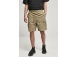 Urban Classics - Pantaloncini Cargo In Nylon Cachi - L