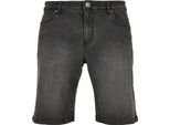 Urban Classics - Pantaloncini Di Jeans Relaxed Fit Nero - W42
