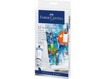 FABER-CASTELL 379212 12 FABER-CASTELL Acrylfarben Farbsortiert 12 X 20,0 Ml