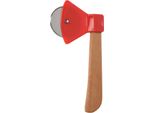 Coltello Da Pizza, Rosso, Acciaio Inox