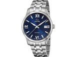 Jaguar J964/2 Acamar Classique Orologio Da Uomo In Acciaio Inossidabile Con Data Argento