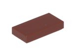 Lego® 1X2 Tiles Red-Brown - 3069B Nuovo! Quantità 1000X