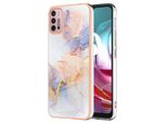 Custodia Per Motorola Moto G30 / G20 / G10 / G10 Power, Custodia In Silicone Tpu Antiurto A Fantasia Bianco