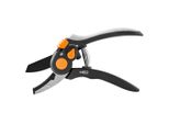 Neo Tools Pinza A Incudine 200 Mm, Raggio D'azione Fino A 18 Mm, Distanza Regolabile, Impugnatura Ergonomica Con Morbida Gomma Tpr, Lame In Acciaio Temprato, Per Legno Duro E Secco