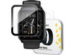 Wozinsky Watch Glass Vetro Ibrido Per Realme Watch 2 Pro Nero