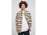 PáNská KošIle Urban Classics Checked Mountain Shirt Softseagrass/Bottlegreen - S