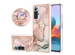 Custodia Per Xiaomi Redmi Note 10 Pro / Note 10 Pro Max, Custodia Protettiva In Silicone Tpu Bumper A Fantasia Con Supporto Ad Anello CrèMe