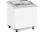 Congelatore Combisteel Con Coperchio In Vetro 198 Litri
