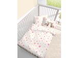 Biancheria Da Letto Baby Fine Biber Con Coniglietto 100X135 + 40X60 Cm