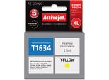 Activejet AE-16YNX Ink Cartridge (Replacement For Epson 16XL T1634; Supreme; 15 Ml; Yellow)