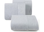 Asciugamano Metalic 50X90 Argento 485G/M2 Spugna Eurofirany