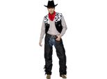 Smiffys - Set Di Costumi Per Uomo/Donna Unisex SM1965 (L) (Nero/Bianco/Rosso)