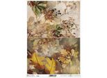 Itd Carta Di Riso Decoupage Tecnica Artigianale Tovagliolo Di Carta-R2302 Viste Autunnali, Piante, Autunno