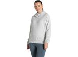 Craghoppers - Top In Pile "Esk"" Con Mezza Zip Da Donna CG2198 (40 It) (Grigio Scuro)"