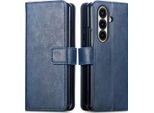 Custodia Per Cellulare Imoshion Per Samsung Galaxy Z Fold 7 - Flip Cover Libreria Flip - Blu Scuro