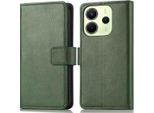 Imoshion Cover Per Xiaomi Redmi Note 14 (4G) - Flip Cover Libreria Flip - Verde