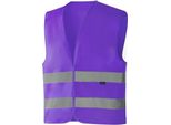 Goteborg Gilet Hi-Vis Viola Taglia: Unica