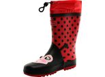 Dare 2B Kids Mudplay Dinosauro Wellies RG4788 (31 Eu) (Rosso/Nero)