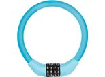 Inf Lucchetto Per Cavo Con Lucchetto Per Bici A 4 Cifre Blu