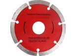 115 Mm Disco Diamantato A Segmentata (Bagnato + Secco) 115X22,2 Mm