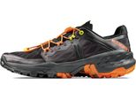Sertig Tr Low Uomo - Mammut (Calzature Da Escursionismo Performanti (Basse)), Colore: Nero-Tangerino Scuro, Taglia: 8 Uk / 42