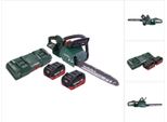 Metabo Ms 36-18 Ltx Bl 40 Tagliabordi A Batteria 36 V ( 2X 18 V ) 40 Cm 22 M/S Brushless + 2X Batteria 5,5 Ah + Doppio Caricatore