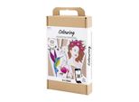 Kit Artigianale Di Illustrazioni Da Colorare, Inclusi Materiali E Istruzioni