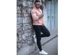 Dstreet Tuta Da Uomo Reltaluk Rosa-Nero Xl