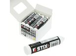 Gesso Stix Bianco, Gesso Per Pneumatici, Pennarello Per Pneumatici, 1 Confezione (12 Pezzi)