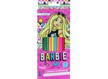 Pastelli A Matita 12K Triangolari Barbie Majewski