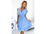 Numoco Mini Abito Donna Corneli Blu Chiaro Universale