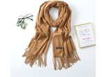Sciarpa Con Frange, Sciarpa Rossa SZA40RUD