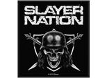 Slayer - Patch "Nation"", Tessuto RO7970 (Taglia Unica) (Nero/Bianco)"