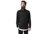 Urban Classics Uomo - Camicia Di Flanella A Scacchi Blu/Bianco - M
