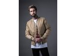 Urban Classics - Jacke Shiny Bomber Beige - M