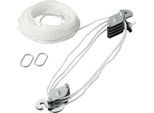 Paranco A Carrucola Con Fune In Nylon Da 20M