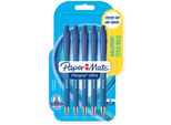Papermate S0188116 Paper Mate Kugelschreiber Flexgrip Ultra Rt M 5Xbl. Blau