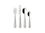 Villeroy & Boch Kinderbesteck Set 4-Tlg. Felice-Fame Come Un Orso : Felice Come Un Orso Motiv: Felice Come Un Orso